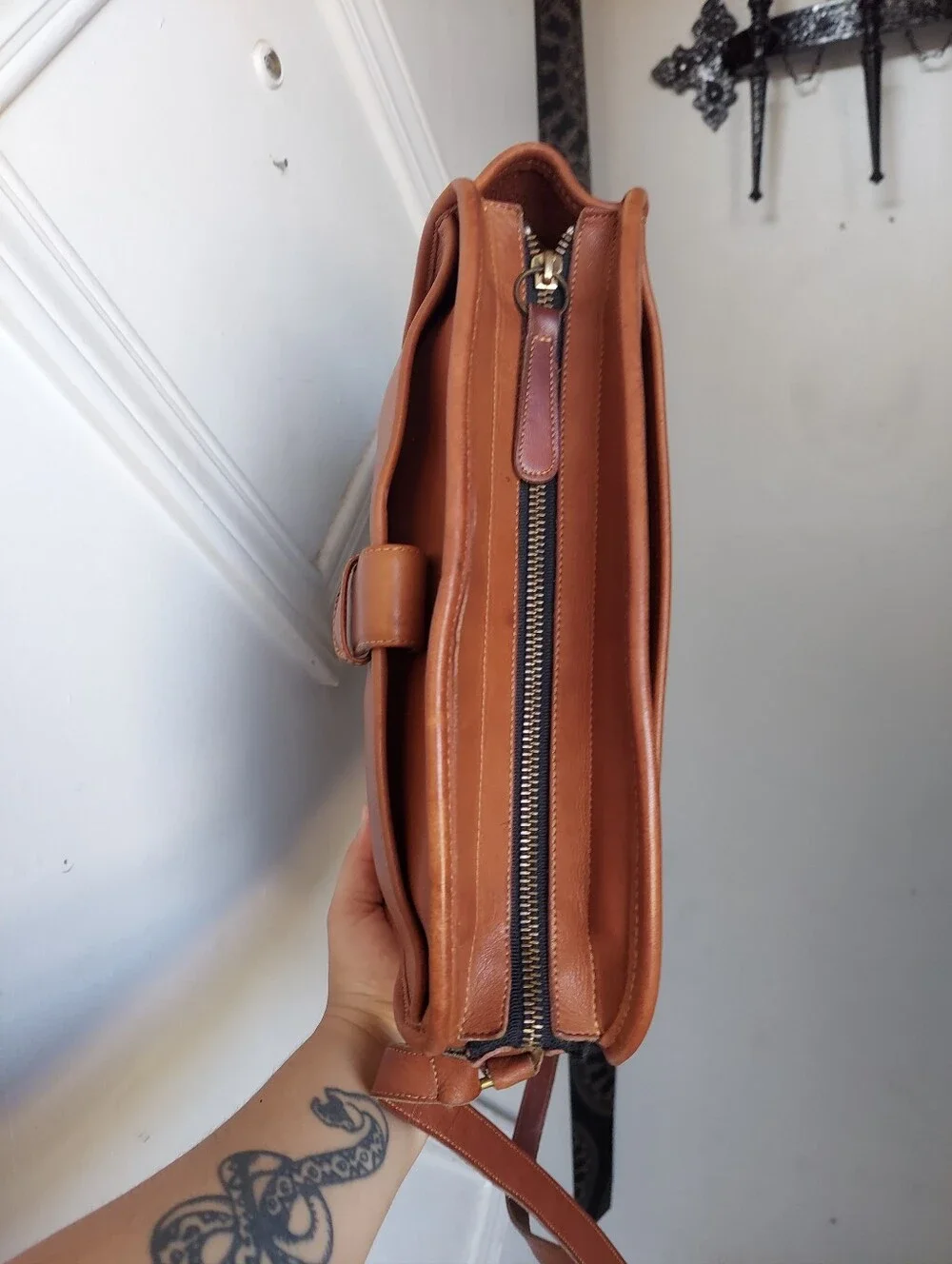 Vintage Coach British Tan Brighton Bag 9895 USA🤎🍂
